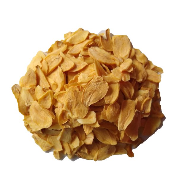 Alho em Flocos Frito